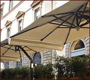 Pergola base quadrata