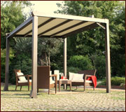 Pergola base quadrata