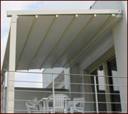 Pergola su terrazzo